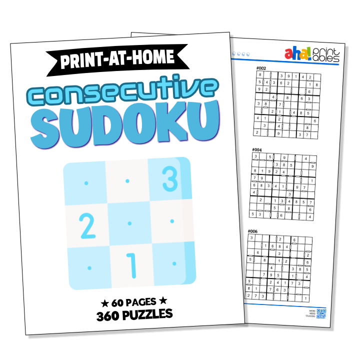 Conceptis Consecutive Sudoku