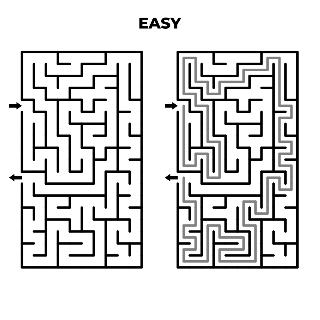 Endless Mazes Aha Printables Endless mazes aha printables